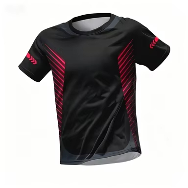 Badminton Wallpaper - T-shirt décontracté à manches courtes et