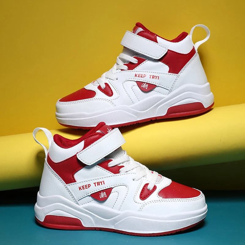 Badminton Junior - Baskets d'automne pour enfants, chaussures de