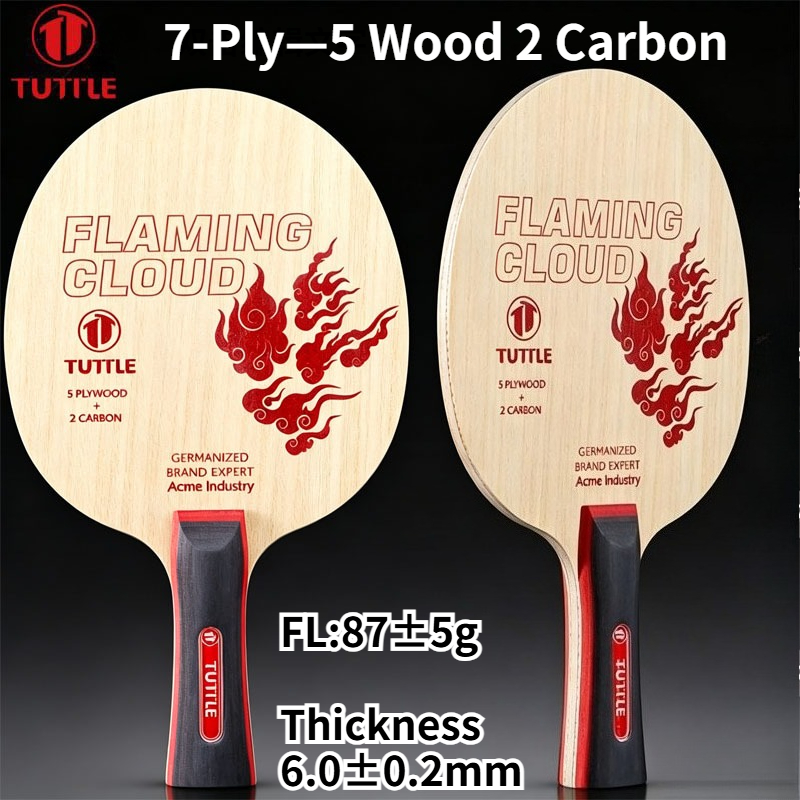 Badminton Background - TUTTLE Flaming Cloud 7Ply Table Tennis