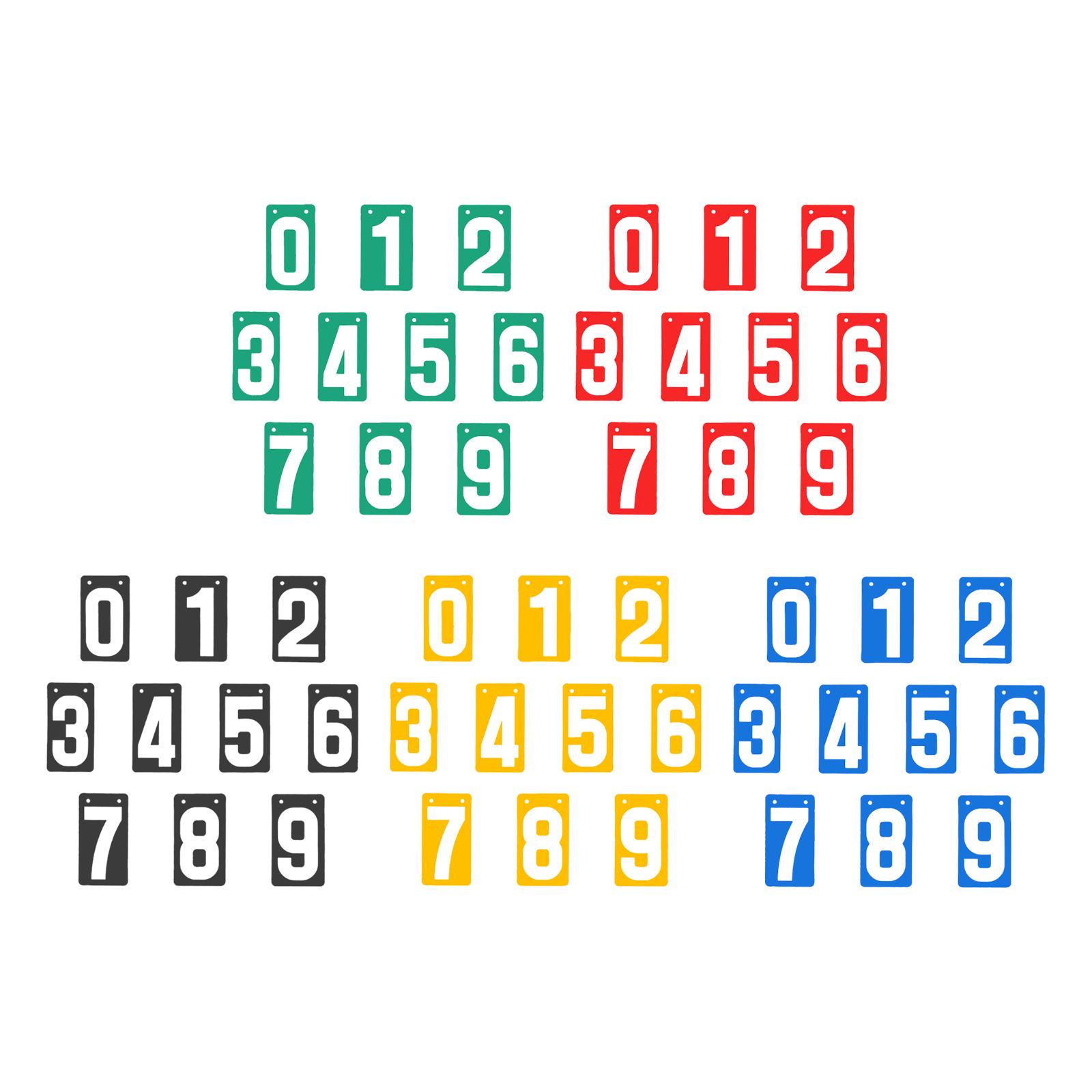 Tableau de scores avec numéros - Badminton Video avis et prix