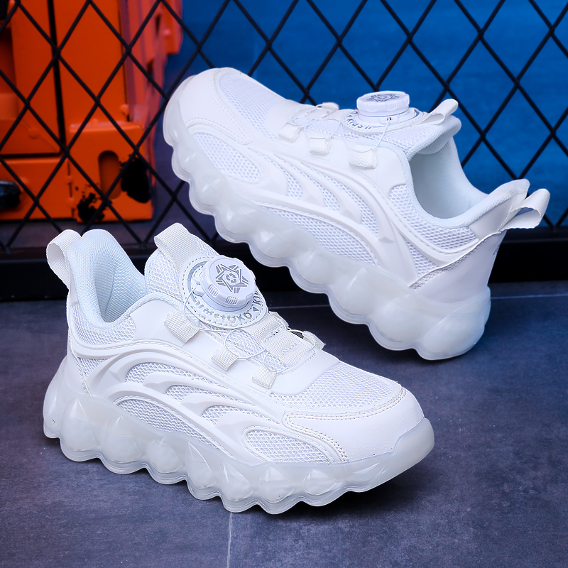 Chaussures d'école blanches po - Badminton Junior avis et prix