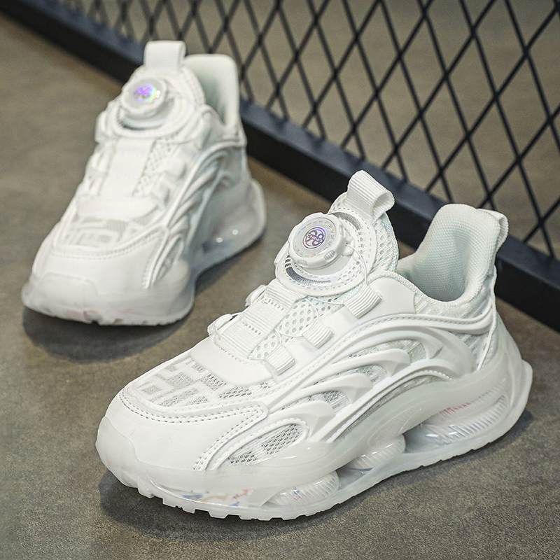 Chaussures d'école blanches po - Badminton Junior avis et prix