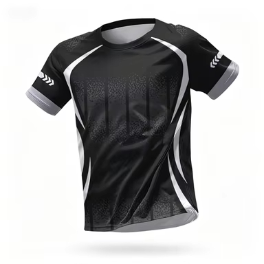 T-shirt décontracté à manches  - Badminton Wallpaper avis et prix