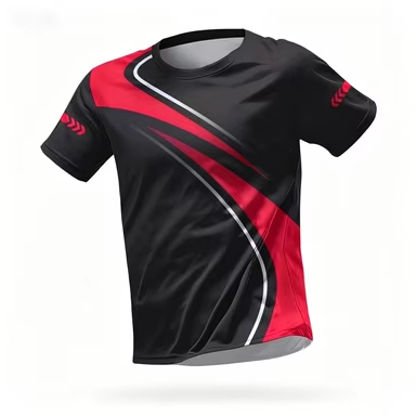 T-shirt décontracté à manches  - Badminton Wallpaper avis et prix