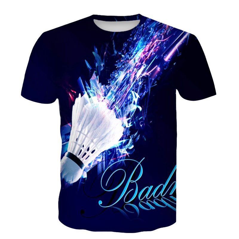 Badminton T-Shirts volant impr - Badminton Wallpaper avis et prix