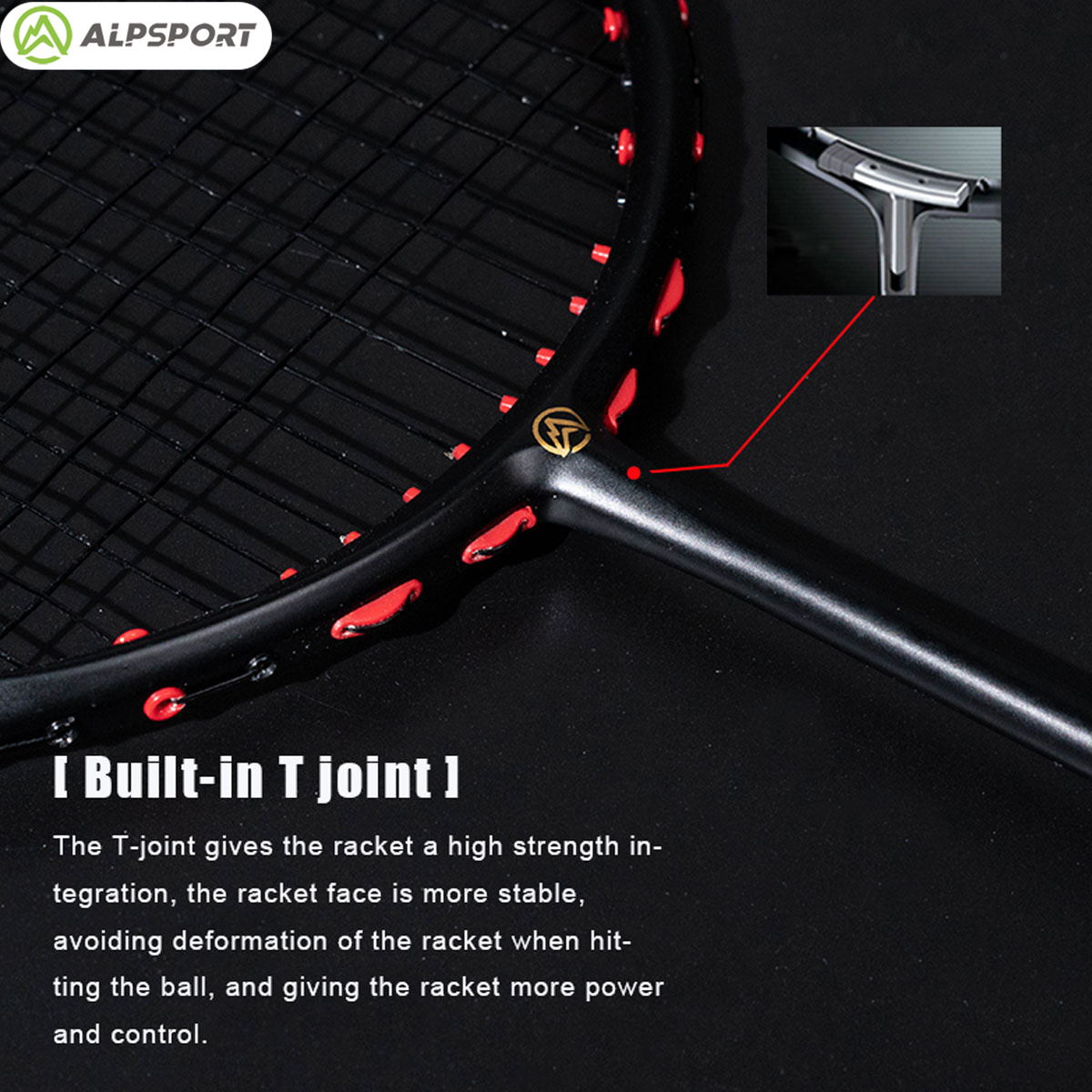 Alpsport MH-V5 5U 75g Ondulé O - Badminton Background avis et prix