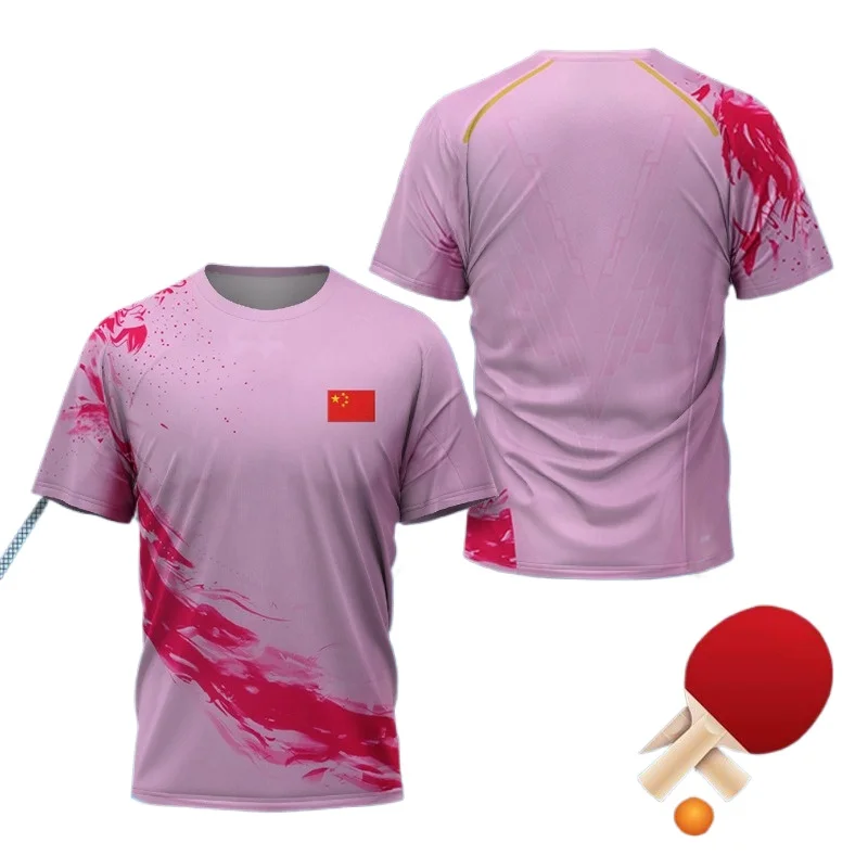 T-shirt graphique Dragon de Ch - Badminton Wallpaper avis et prix