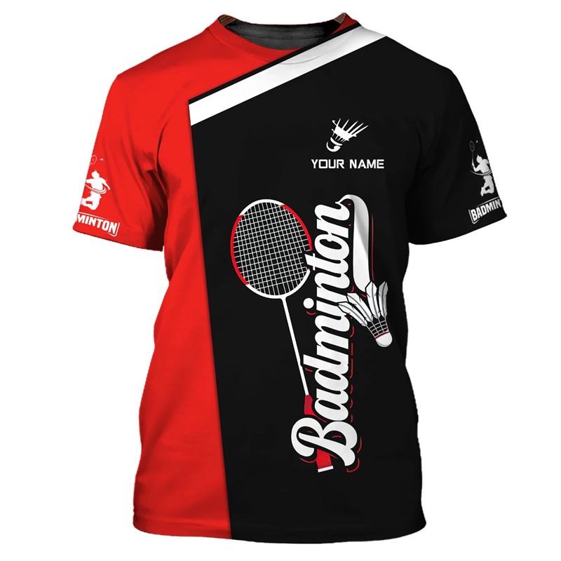 T-shirt de Sport de Badminton  - Badminton Wallpaper avis et prix